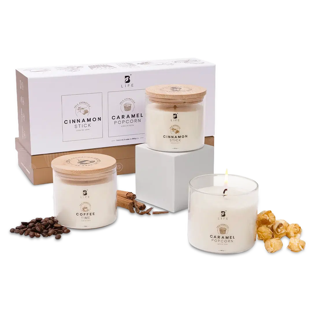 Imagen de Kit de 3 Velas Warm Wishes 250 g c/u