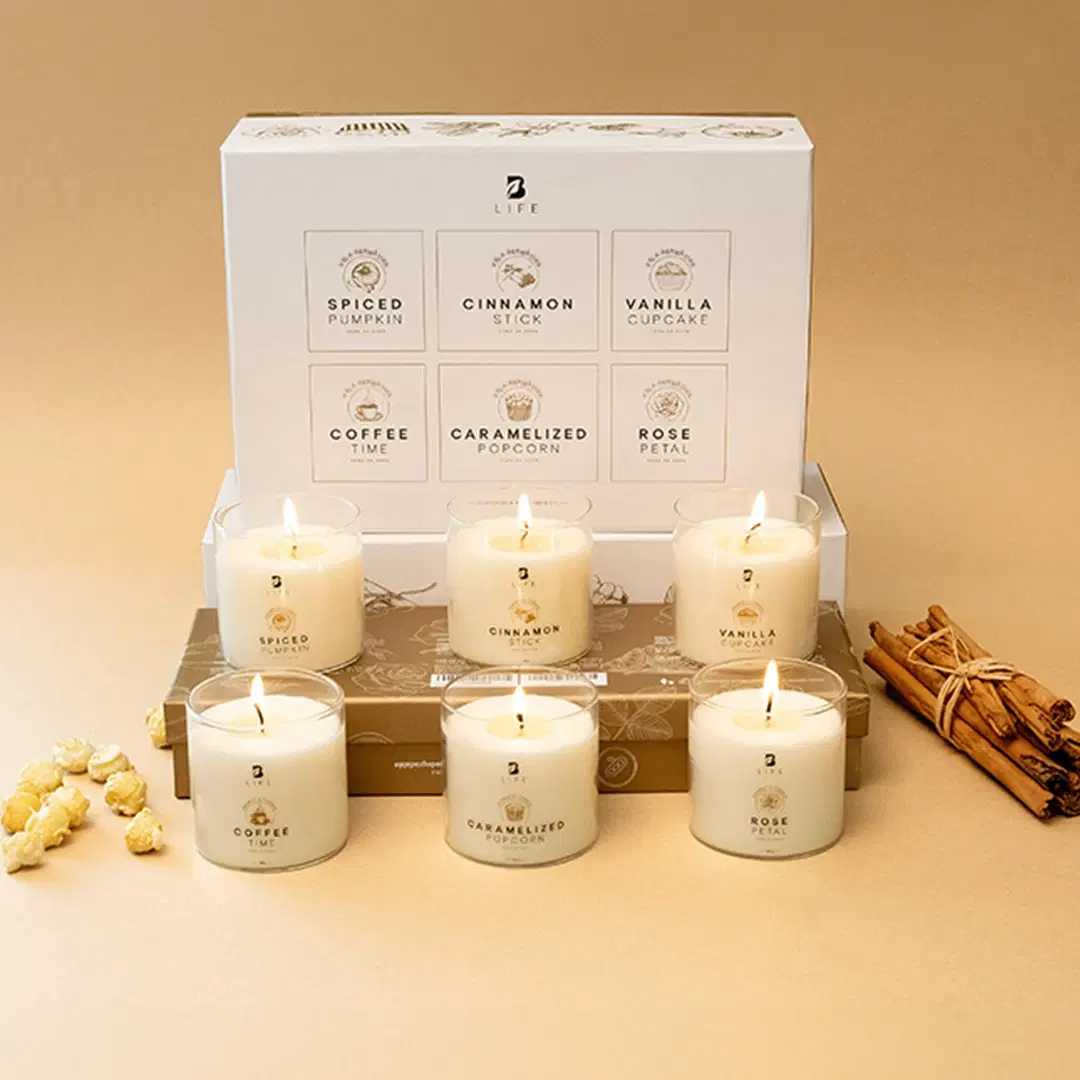 Imagen de Kit de 6 Velas Enchanted Scents 160 g c/u