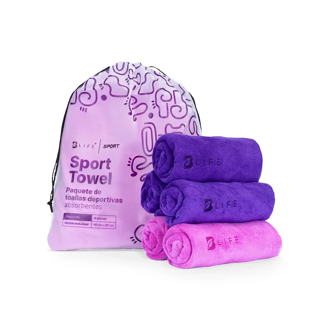 Imagen de Kit Sport Towel | Kit de 5 Toallas Deportivas