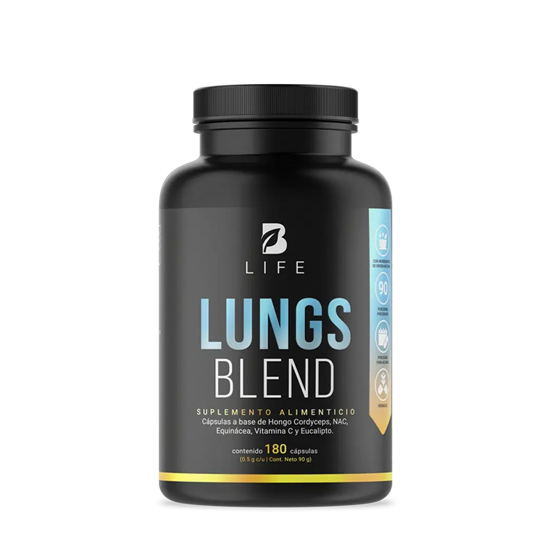 Imagen de Mezcla con Cordyceps, NAC, Equinácea, Vitamina C y Eucalipto | 1000 mg por porción | 180 Cápsulas
