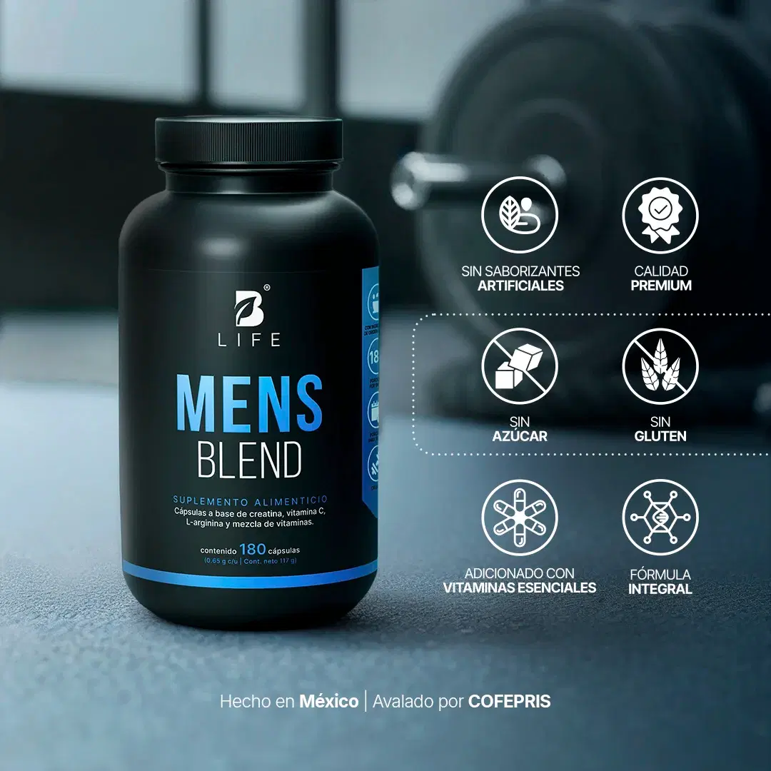 Imagen de Multivitamínico para Hombre | con Creatina Monohidratada, BCAA 2:1:1 (L-Leucina, L-Isoleucina, L-Valina) y L-Arginina