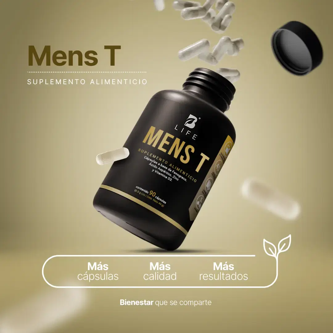 Imagen de Mezcla de Vitaminas Para Hombre | Fenogreco, Ácido Aspártico, Arginina, Zinc y D3