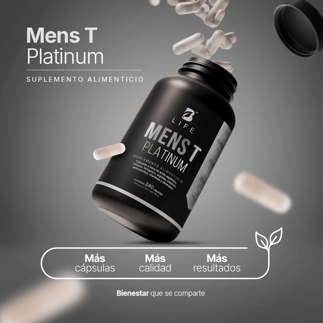 Imagen de Fórmula Avanzada Platinum para Hombre | con Fenogreco, Creatina, Aminoácidos, Vitaminas y Minerales | 240 Cápsulas | 4000 mg por porción