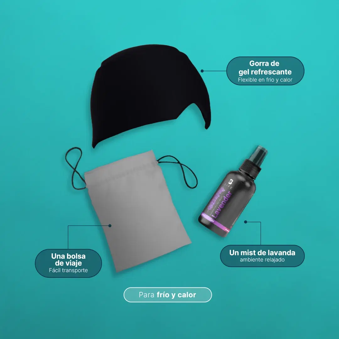 Imagen de Migraine Head Wrap | Gorra de Gel Refrescante