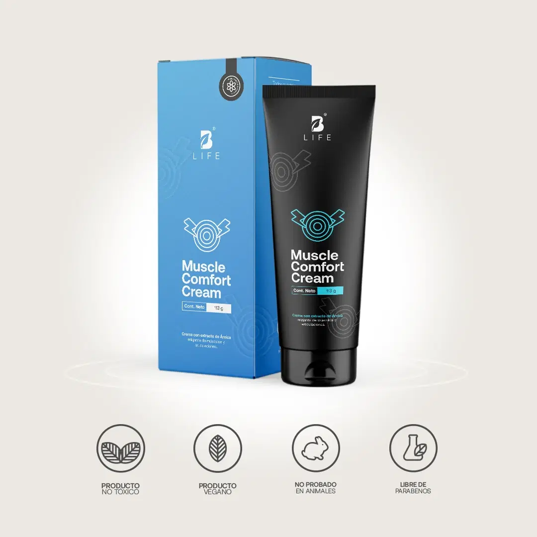 Imagen de Muscle Comfort Cream B Life. Crema con Árnica y Mentol
