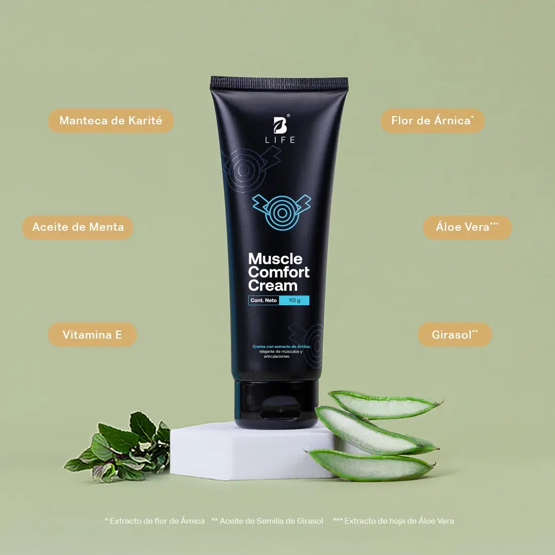 Imagen de Muscle Comfort Cream B Life. Crema con Árnica y Mentol