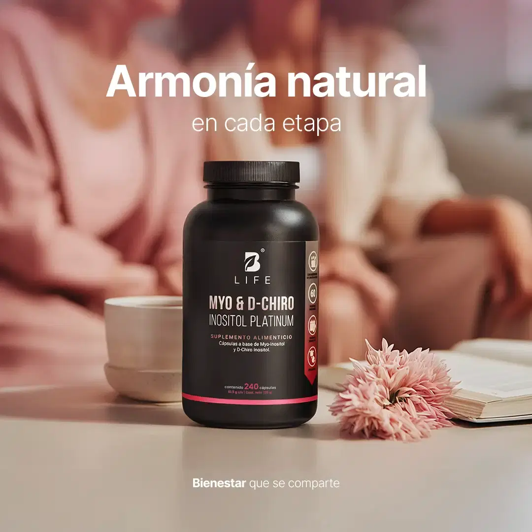 Imagen de Myo & D-Chiro Inositol en cápsulas | Relación Ideal 40:1 de Alta Pureza | Fórmula Platinum | 2000 mg por porción