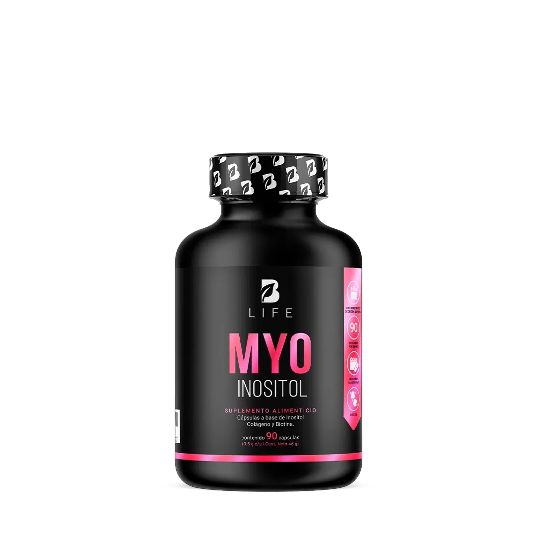 Imagen de Myo Inositol | adicionado con Biotina y Colágeno Hidrolizado | 500 mg por porción