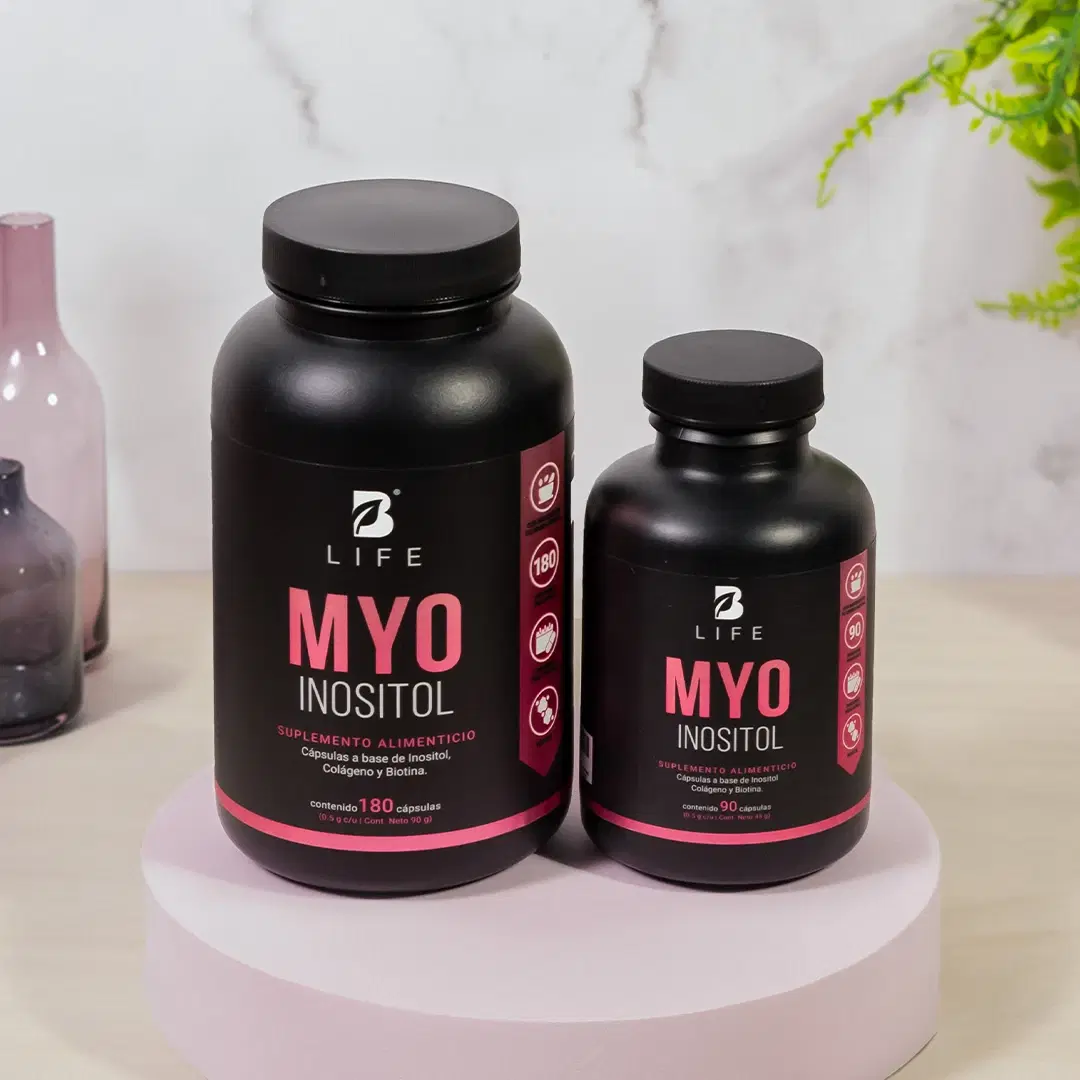 Imagen de Myo Inositol | adicionado con Biotina y Colágeno Hidrolizado | 500 mg por porción