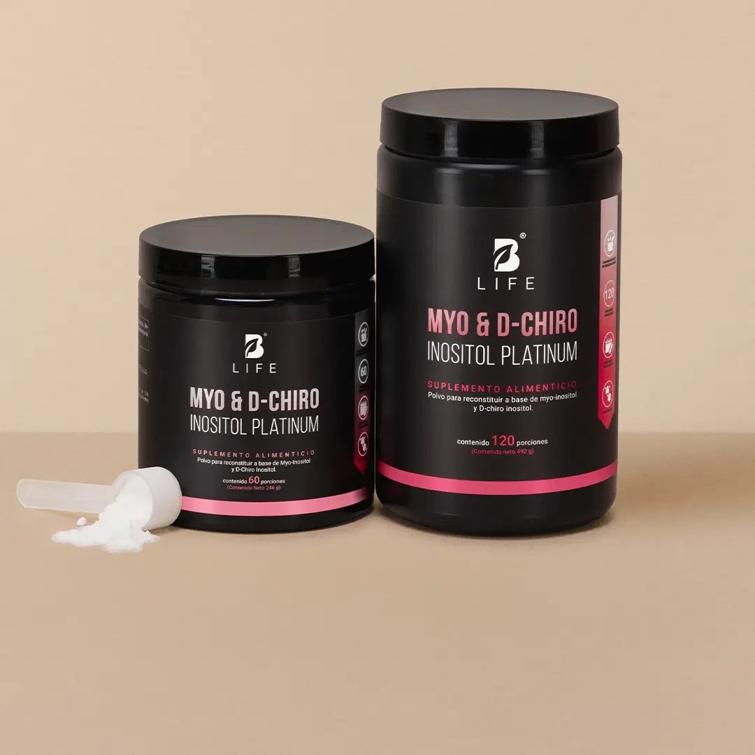 Imagen de Myo & D-Chiro Inositol Platinum | Relación Ideal 40:1 de Alta Pureza en Polvo | Fórmula Platinum | B Life