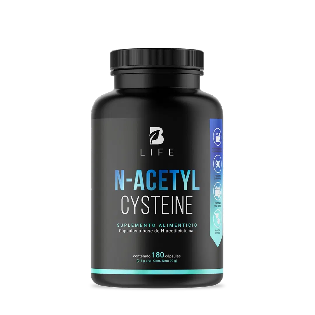 Imagen de NAC N-Acetil Cisteína | 500 mg por Porción | 180 Cápsulas