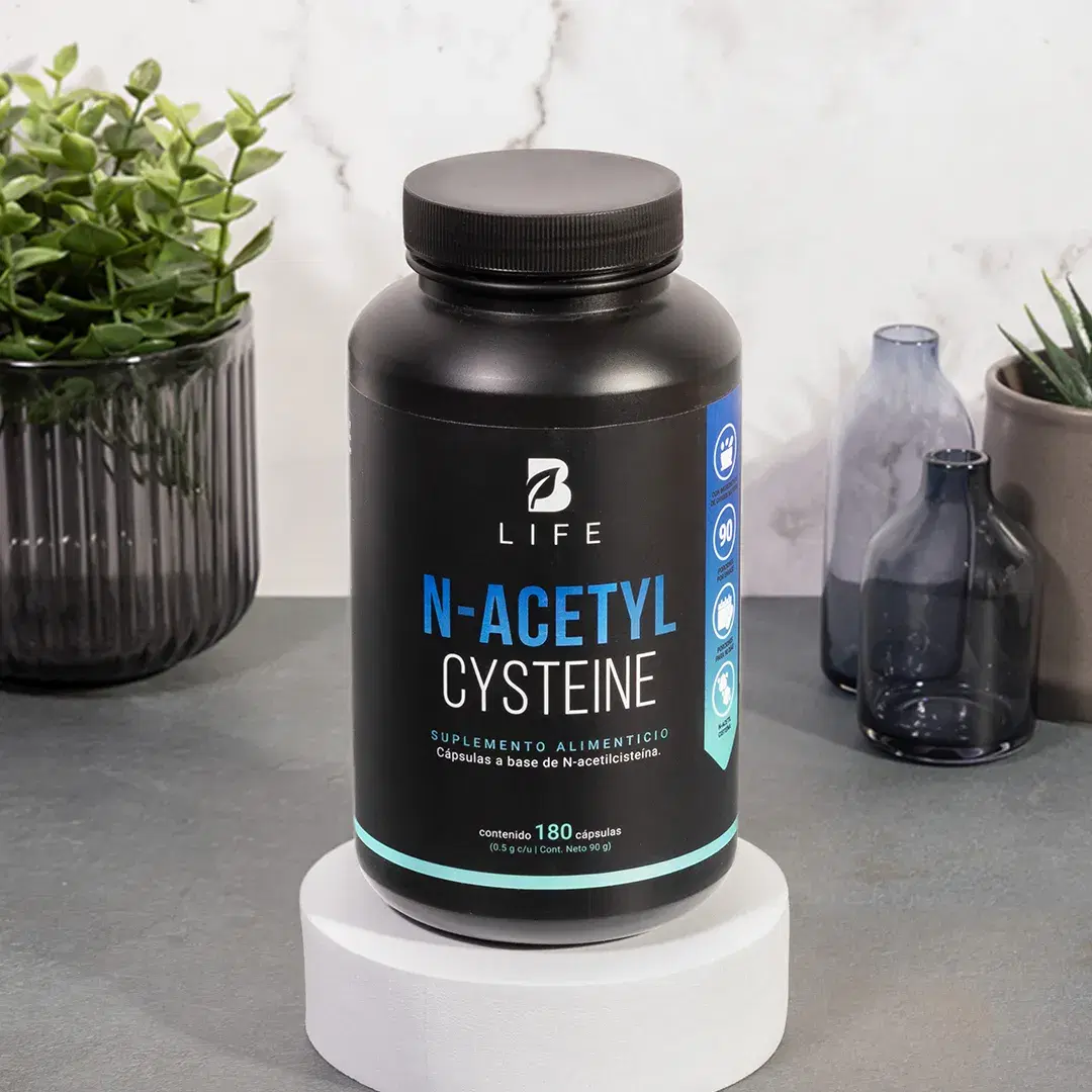 Imagen de NAC N-Acetil Cisteína | 500 mg por Porción | 180 Cápsulas