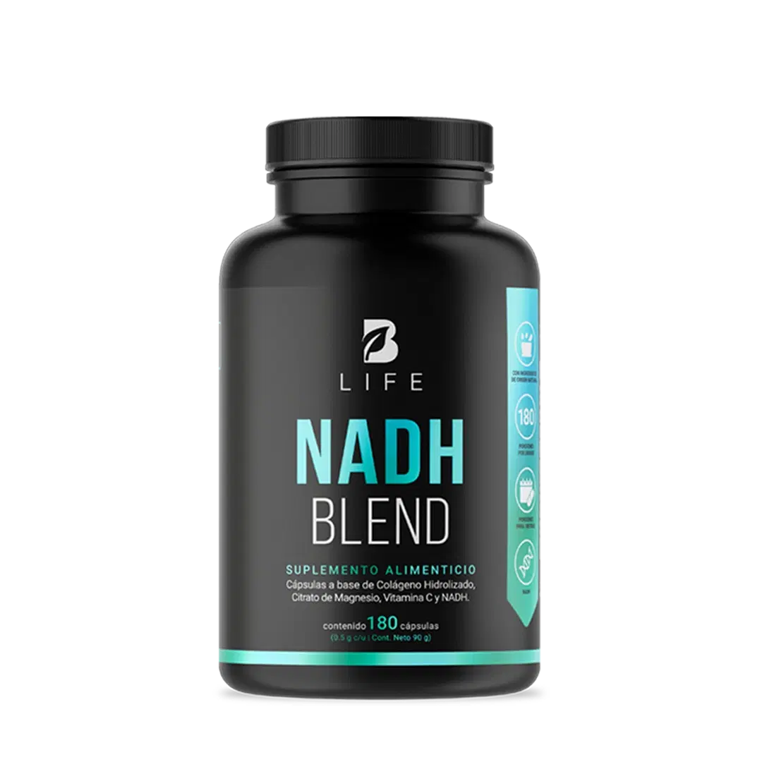 Imagen de NADH con Magnesio y Colágeno | 180 cápsulas