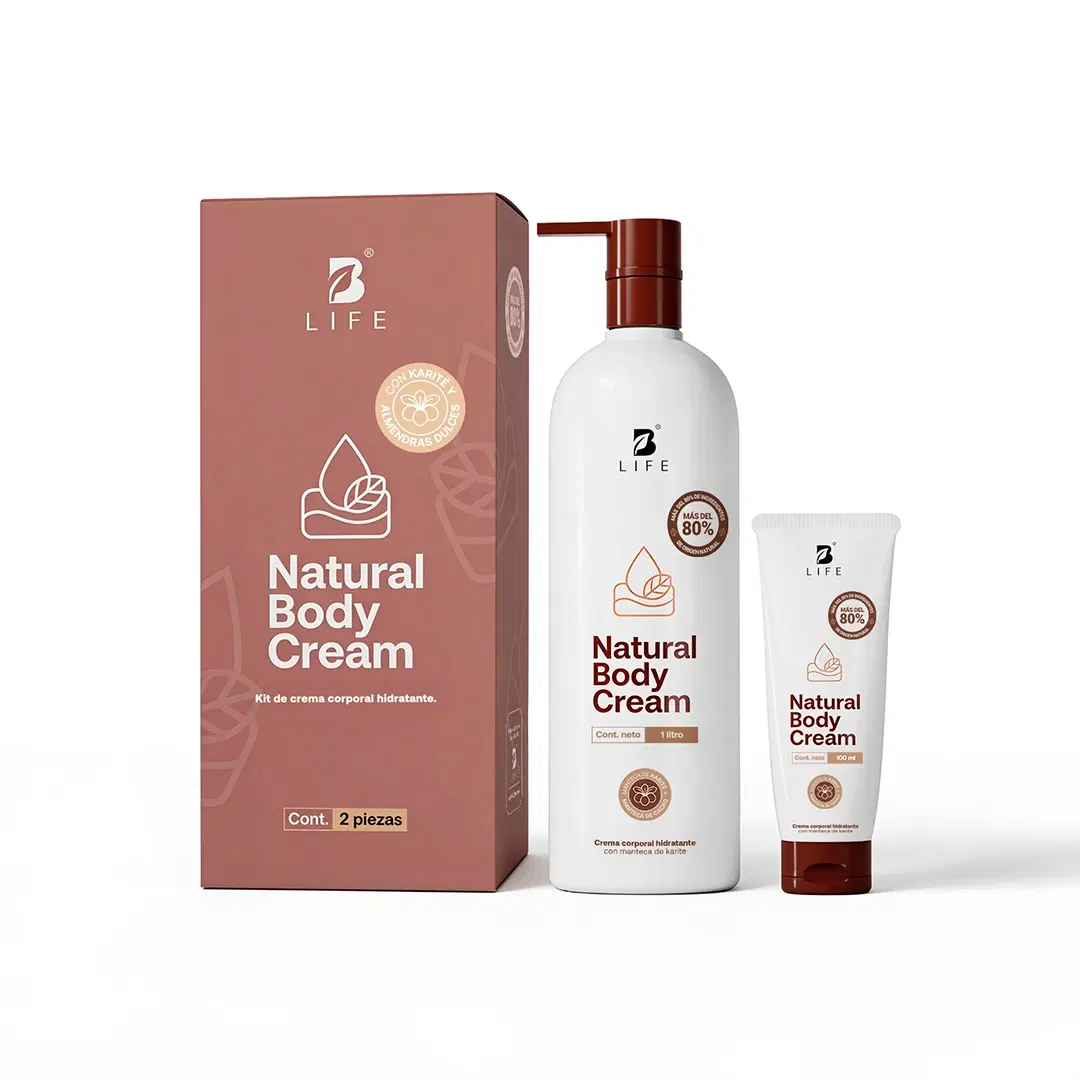 Imagen de Natural Body Cream | Crema Corporal Hidratante 1 L
