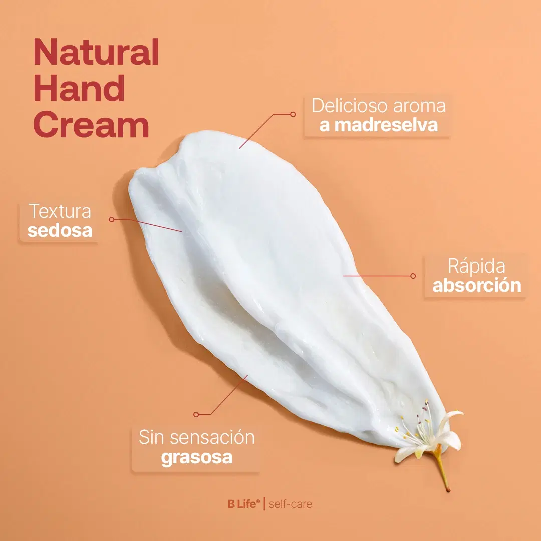 Imagen de Natural Hand Cream Madreselva | Crema Natural para Manos Madreselva 80 ml c/u