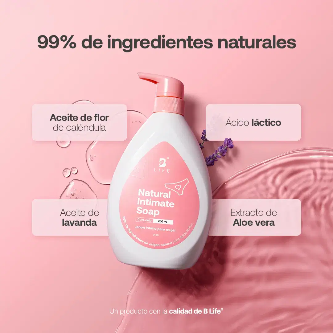 Imagen de Natural Intimate Soap | Jabón Íntimo para Mujer 750 ml