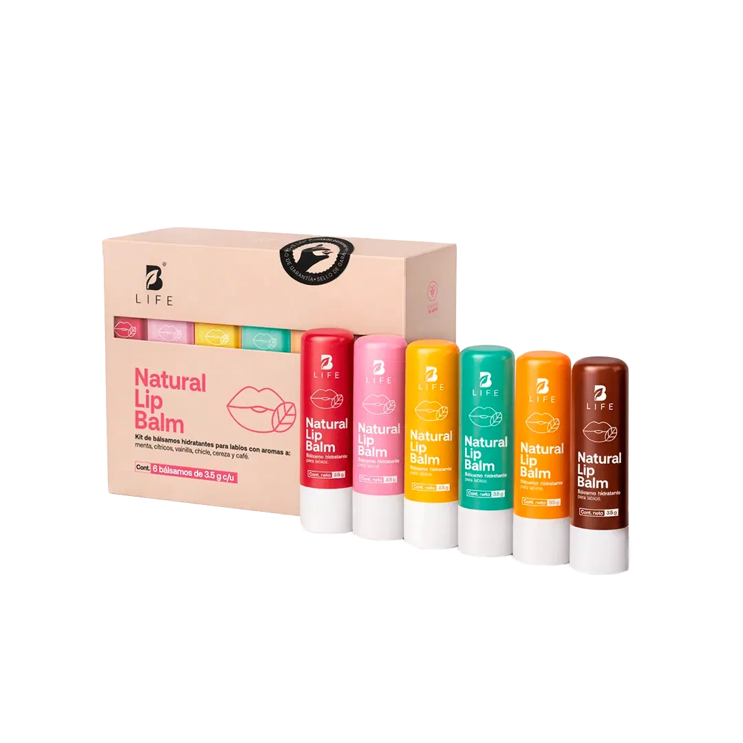 Imagen de Natural Lip Balm | Bálsamo Natural para Labios 6 piezas 3.5 g c/u