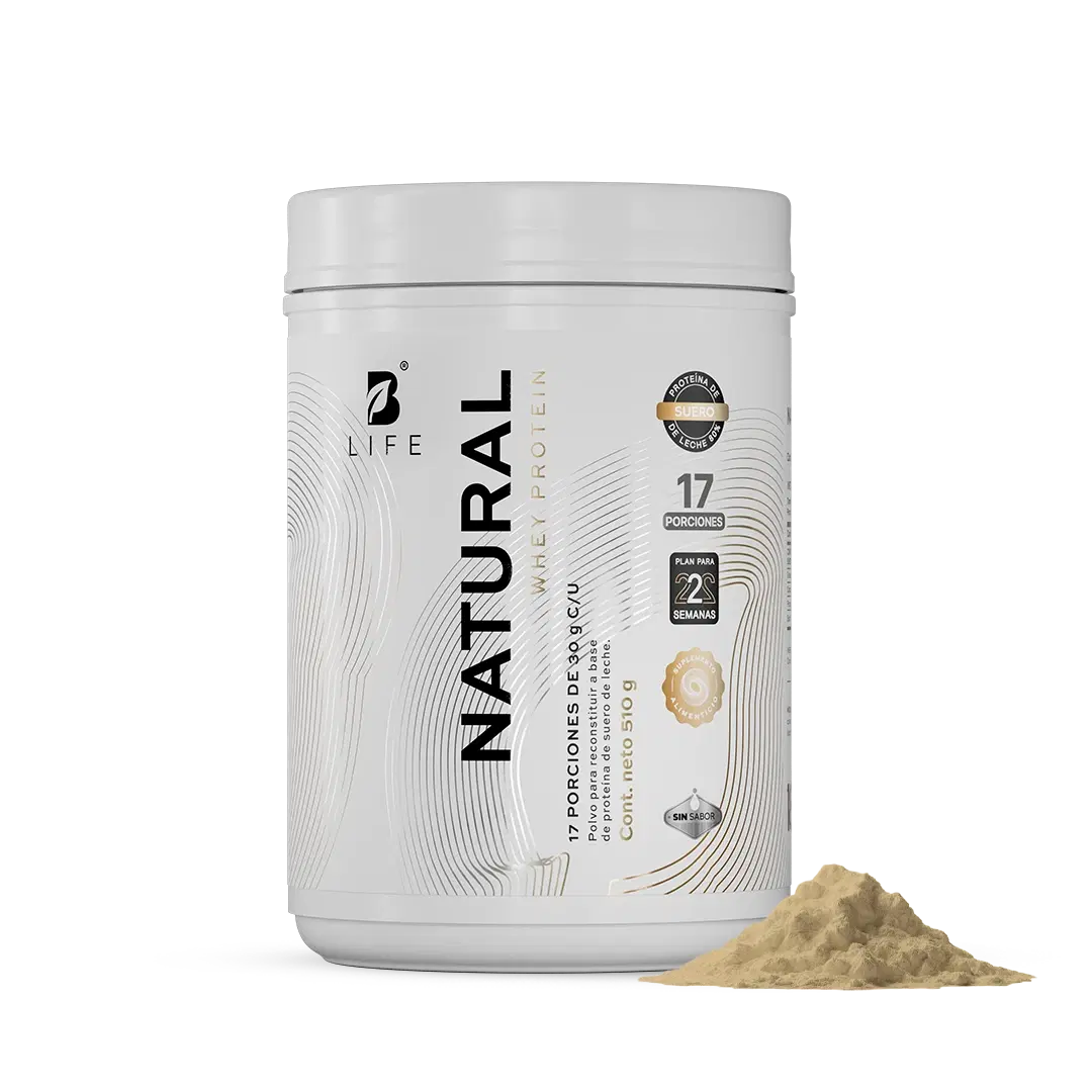 Imagen de Proteína Whey Natural | Sin Sabor | Sin colorantes artificiales | 17 porciones