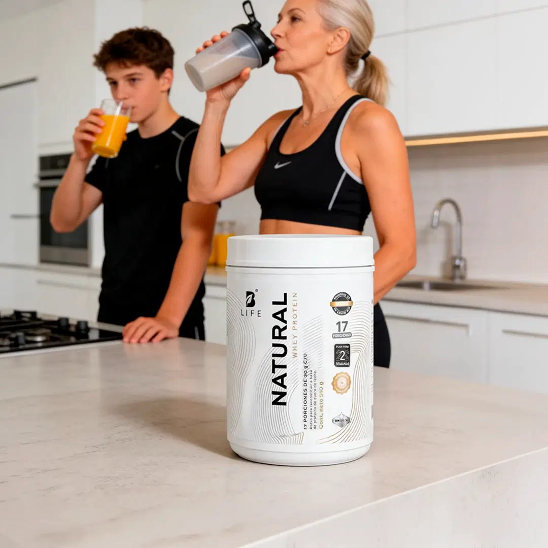 Imagen de Proteína Whey Natural | Sin Sabor | Sin colorantes artificiales | 17 porciones