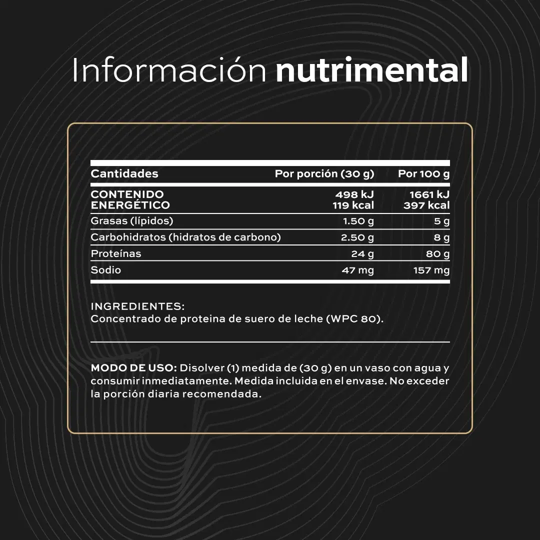 Imagen de Proteína Whey Natural | Sin Sabor | Sin colorantes artificiales | 17 porciones