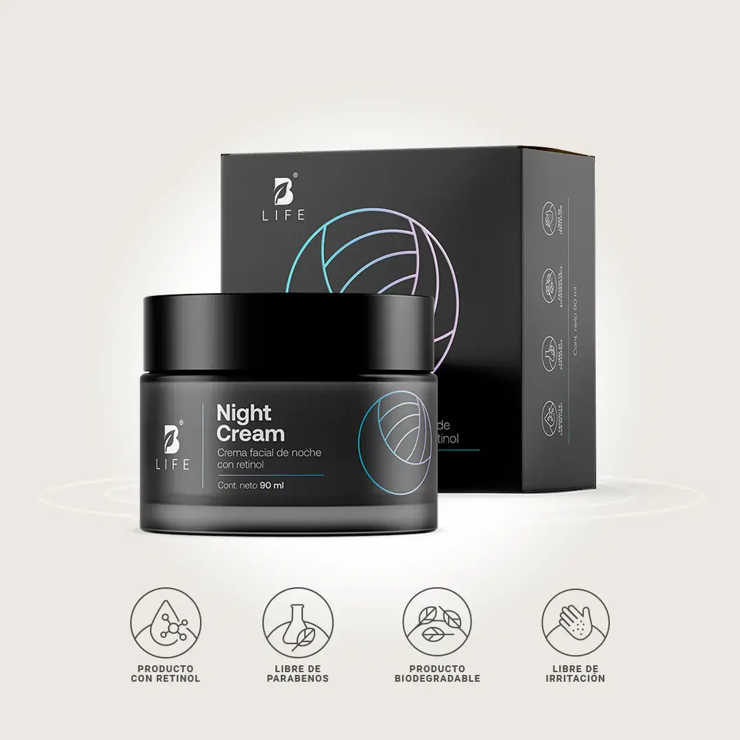Imagen de Night Cream | Crema Facial de Noche con Ácido Hialurónico