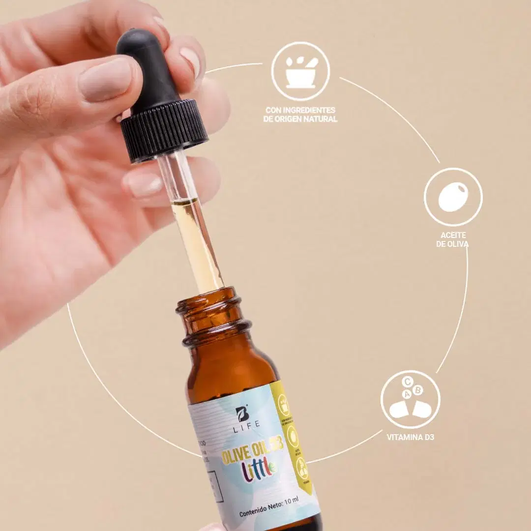 Imagen de Vitamina D3 en Gotas con Aceite de Oliva | 400 UI | para Mayores de 3 Años