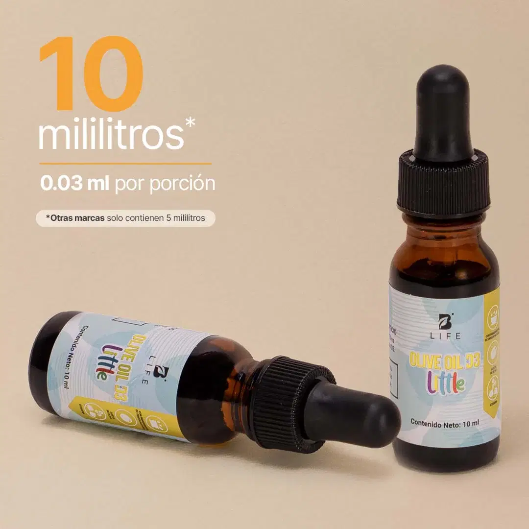Imagen de Vitamina D3 en Gotas con Aceite de Oliva | 400 UI | para Mayores de 3 Años