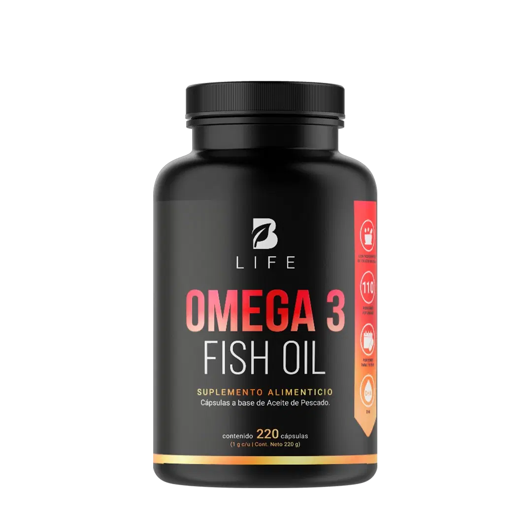 Imagen de Omega 3 Aceite de Pescado con EPA y DHA | 220 cápsulas | 1000 mg por porción