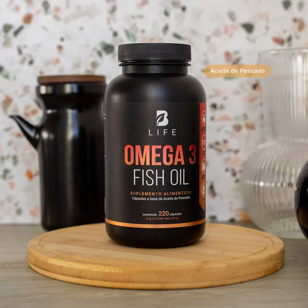 Imagen de Omega 3 Aceite de Pescado con EPA y DHA | 220 cápsulas | 1000 mg por porción