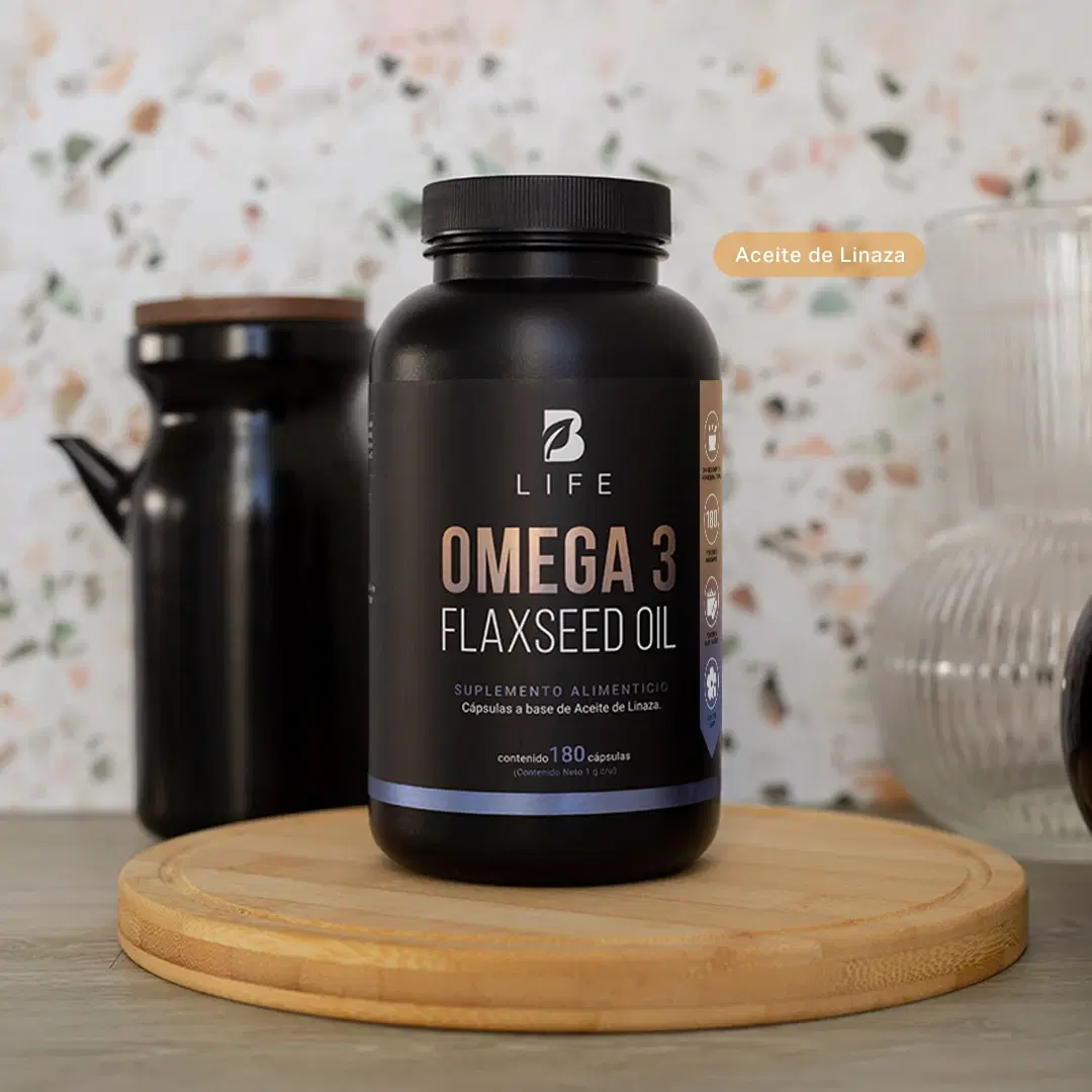 Imagen de Aceite de Linaza Puro con Omega 3 | Ácido Alfa Linolénico | 180 cápsulas | 1000 mg por porción