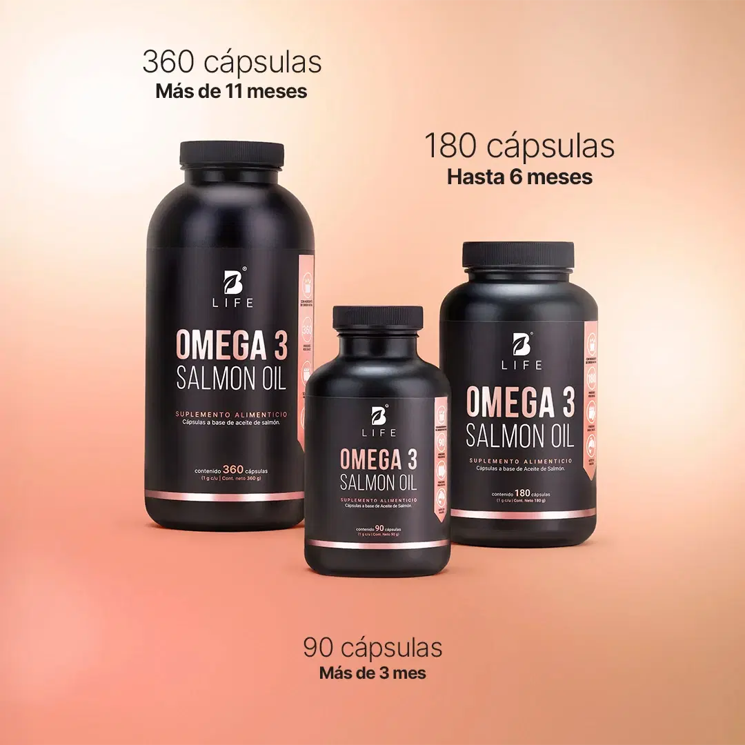 Imagen de Omega 3 Aceite Puro de Salmón | con 1000 mg por porción