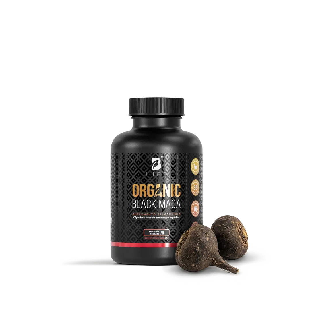 Imagen de Maca Negra Orgánica | 1000 mg por porción | Fórmula Peruana