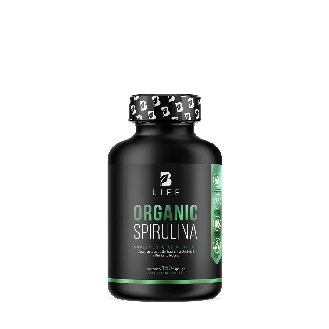 Imagen de Espirulina Orgánica | Fórmula con Pimienta Negra | 1000 mg por porción