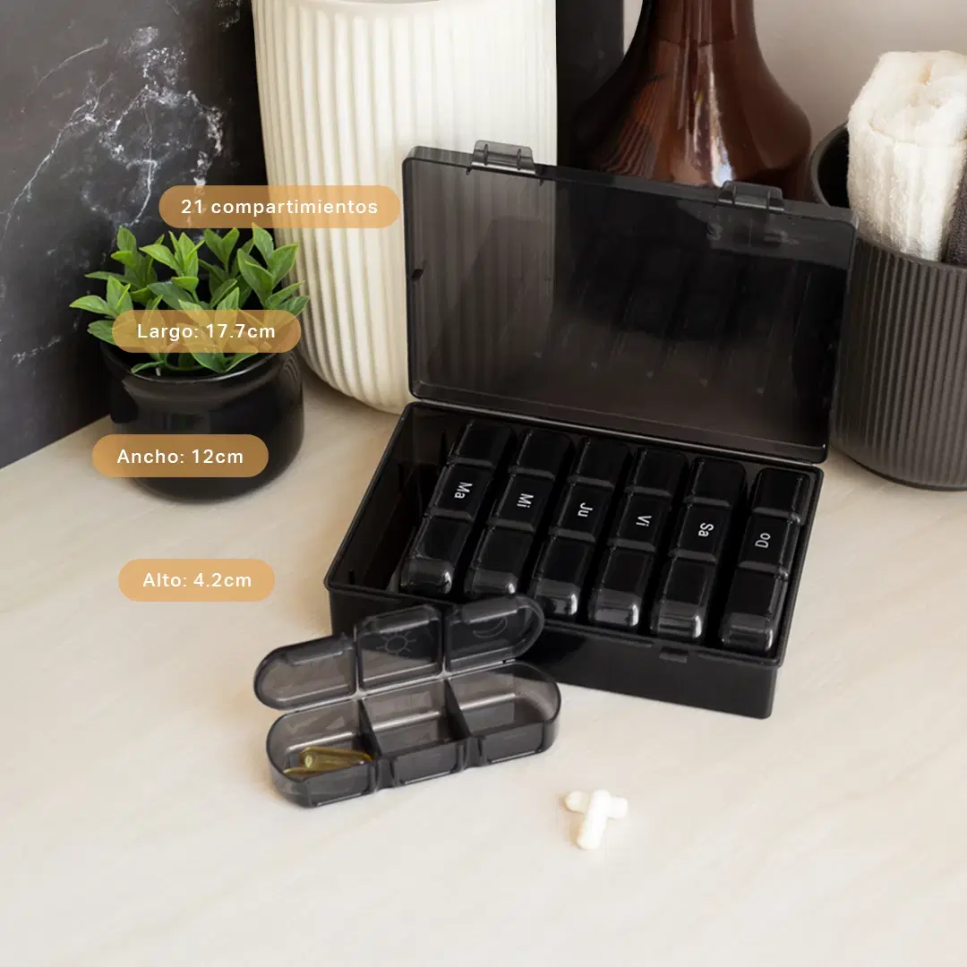 Imagen de Pastillero Premium B Life. Organización y Practicidad Semanal