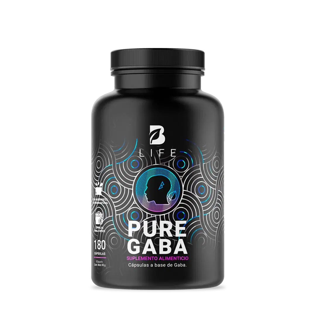 Imagen de Gaba Pura | 500mg por porción | 180 cápsulas