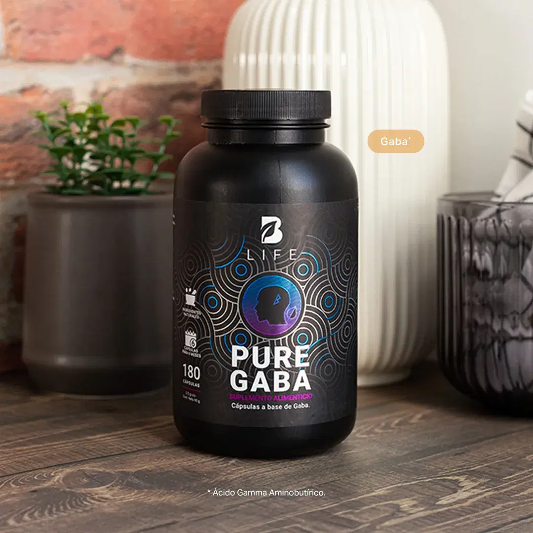 Imagen de Gaba Pura | 500mg por porción | 180 cápsulas