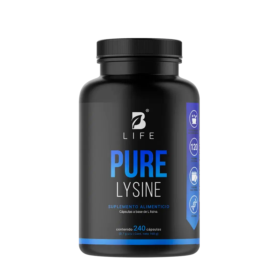 Imagen de Lisina Pura | 240 cápsulas | 1400 mg por porción