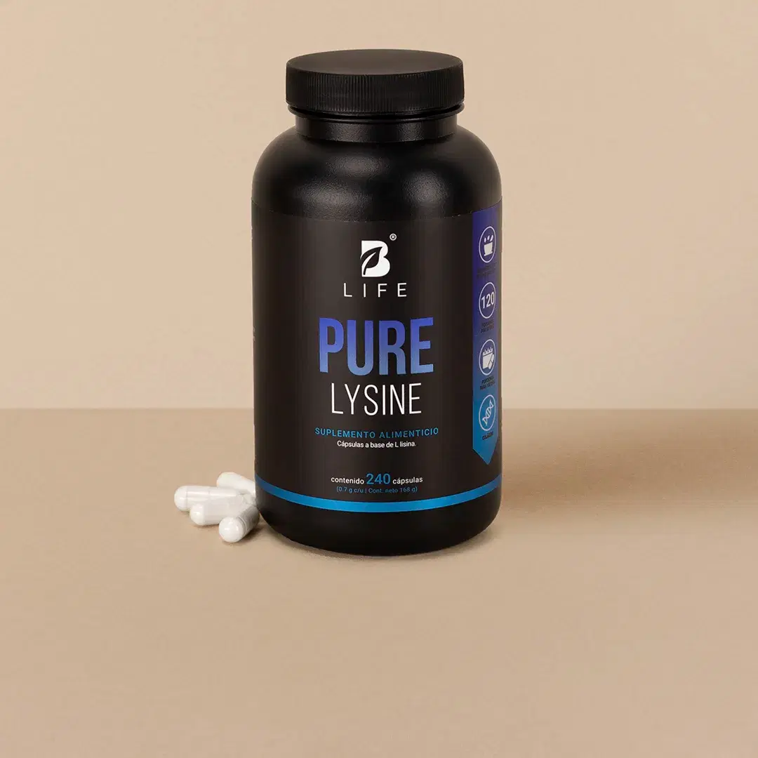 Imagen de Lisina Pura | 240 cápsulas | 1400 mg por porción