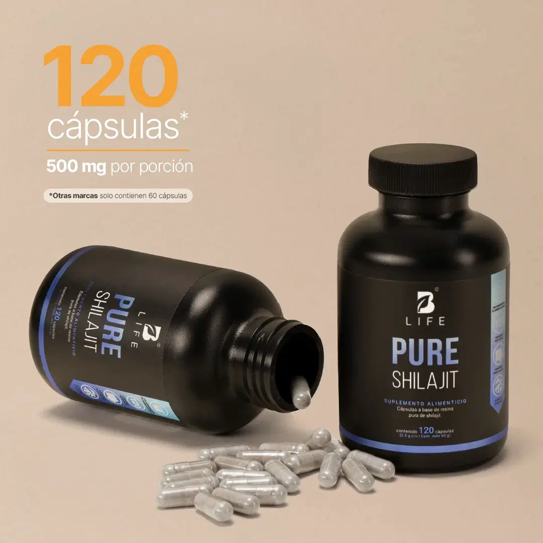 Imagen de Shilajit Puro | Alta Pureza | 120 cápsulas