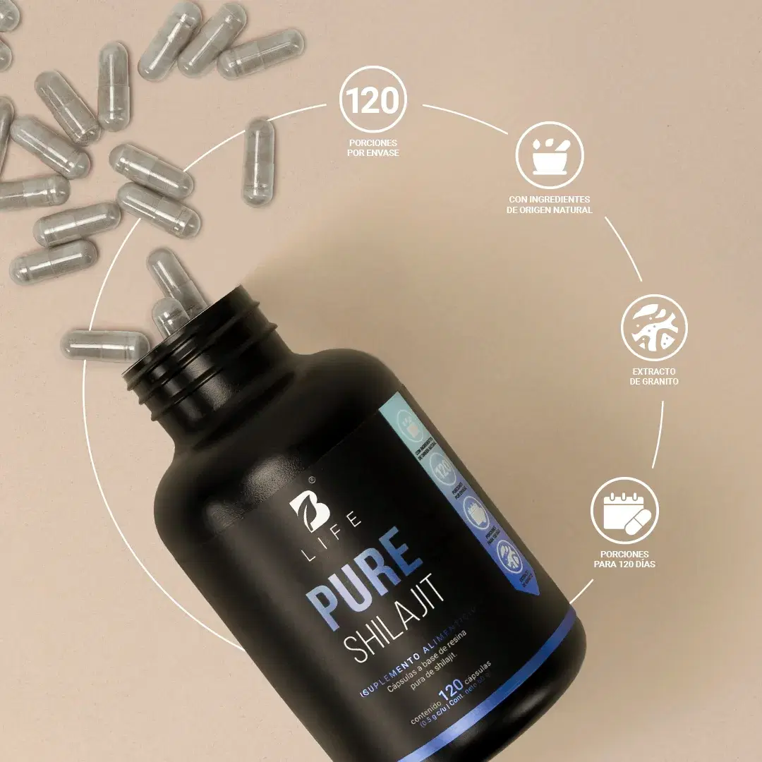 Imagen de Shilajit Puro | Alta Pureza | 120 cápsulas