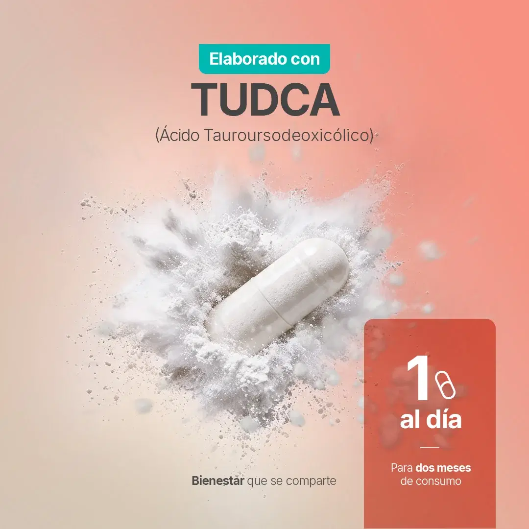 Imagen de TUDCA | Alta Pureza | 500 mg por cápsula | 60 Cápsulas