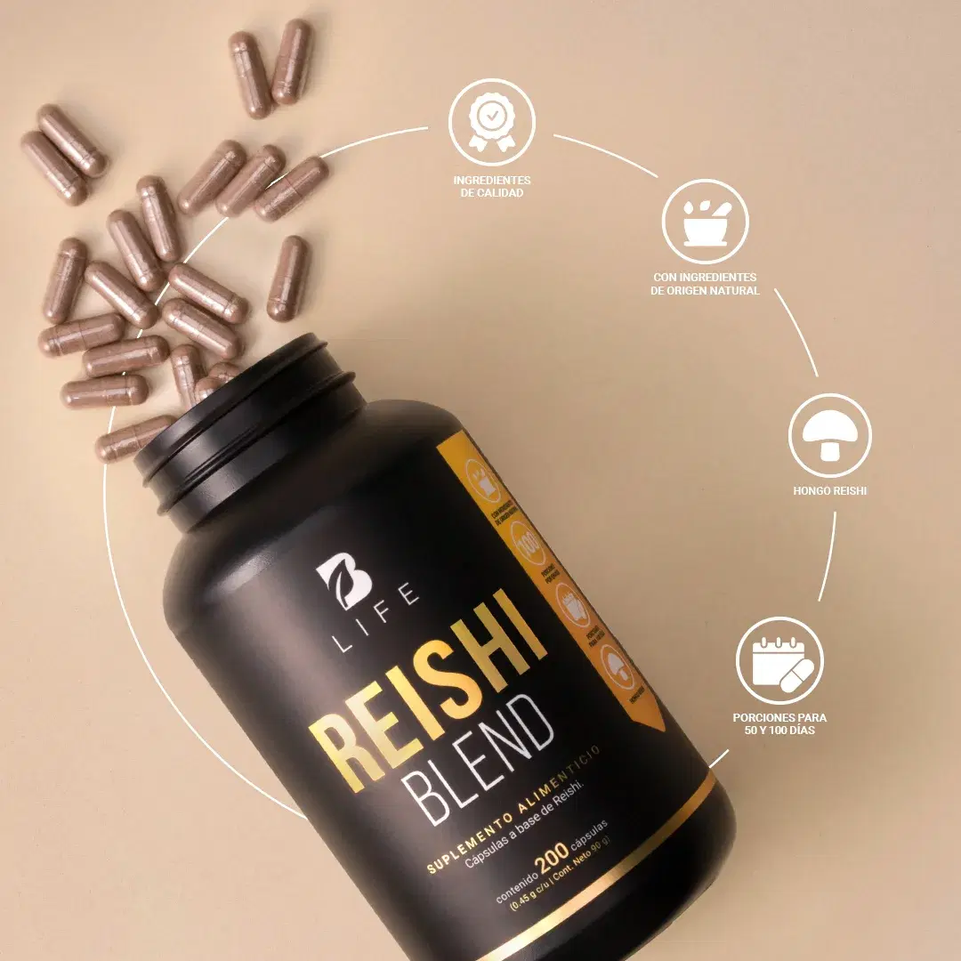 Imagen de Hongo Reishi | 450 mg de Concentración
