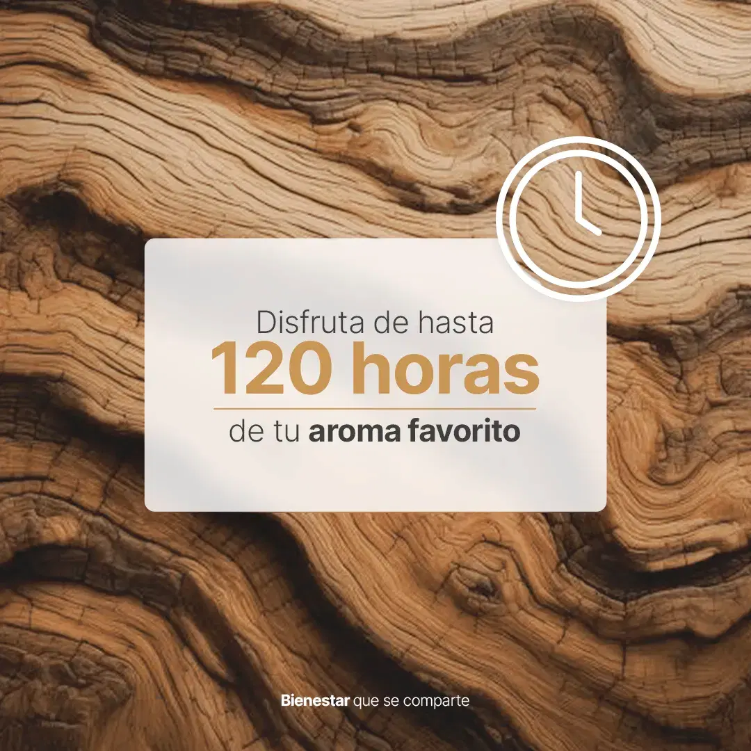 Imagen de Rustic Wood Aromatic Candle | Vela Aromática Madera de Oud 600 g