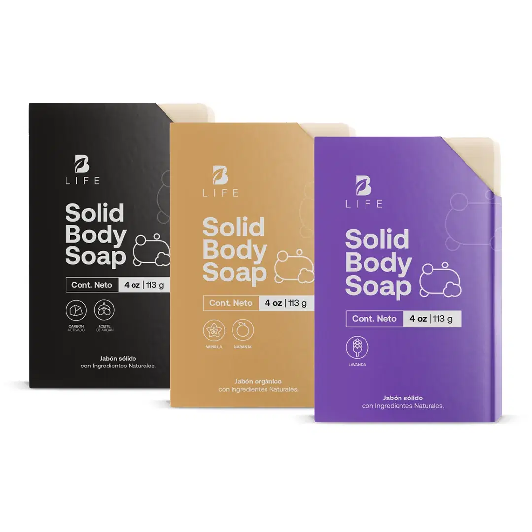 Imagen de Solid Body Soap | Set de 6 Jabones Naturales en Barra 113 g c/u