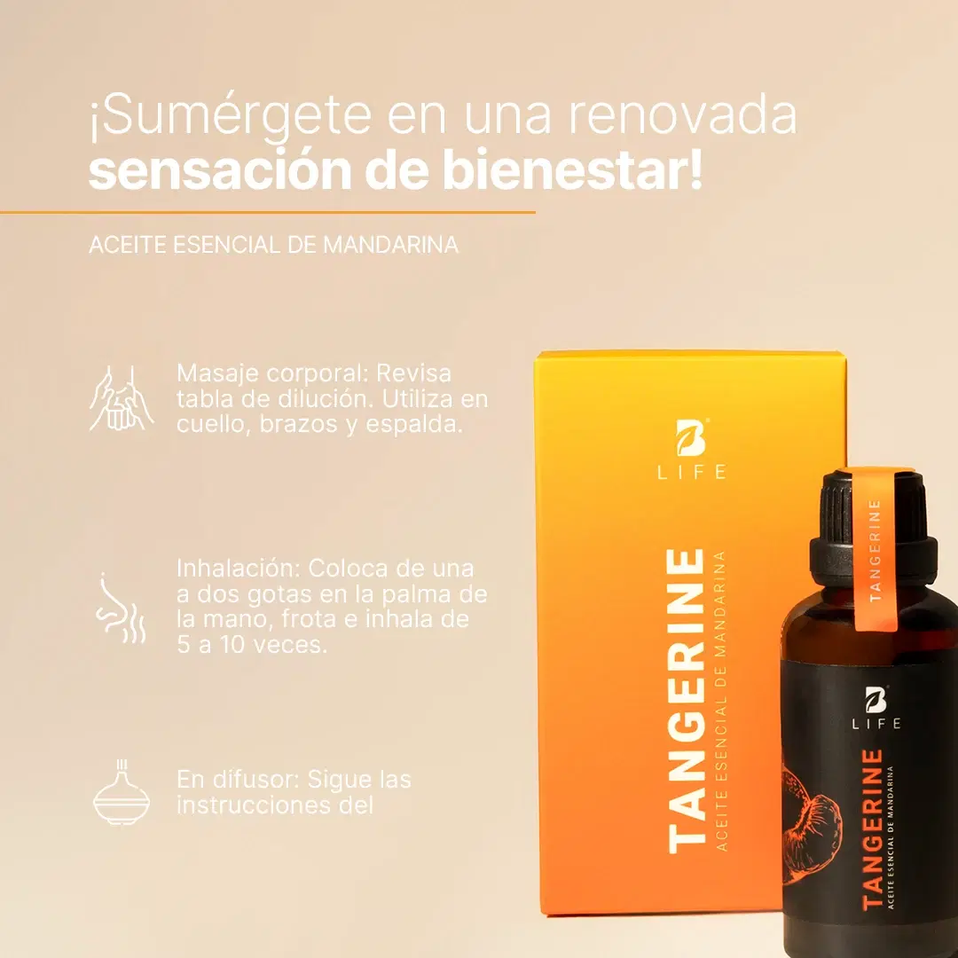 Imagen de Tangerine Essential Oil | Aceite esencial de Mandarina 50 ml
