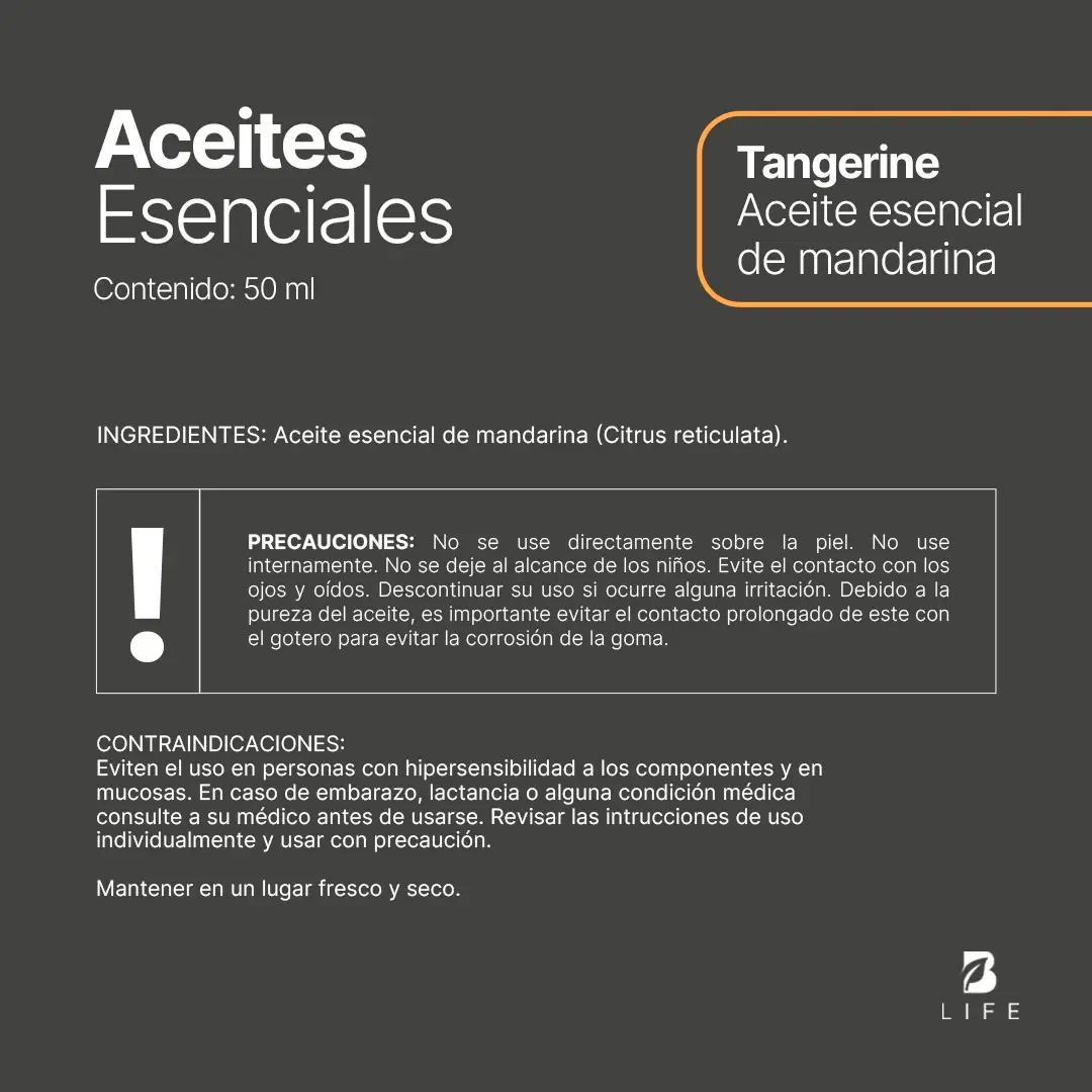 Imagen de Tangerine Essential Oil | Aceite esencial de Mandarina 50 ml