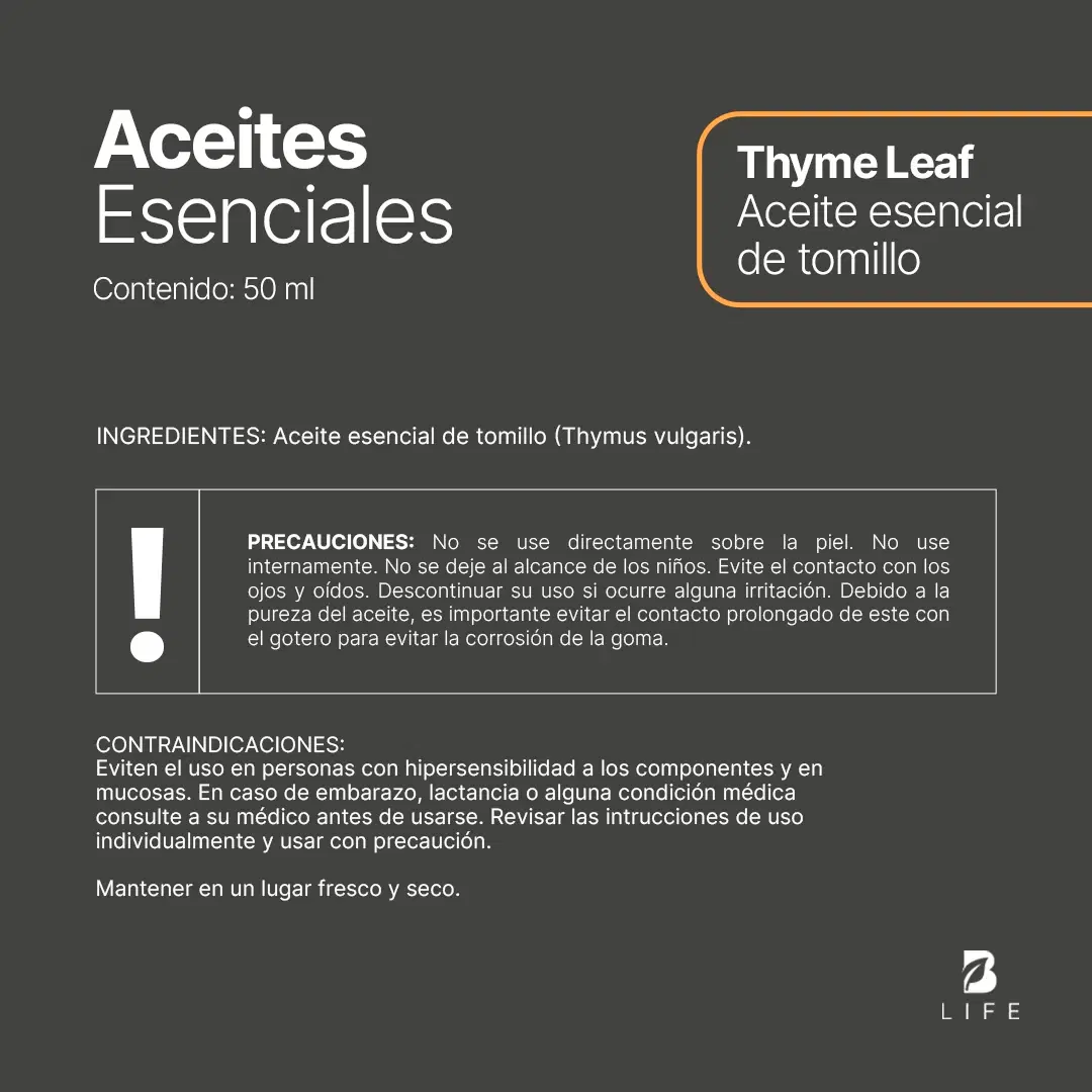Imagen de Thyme Essential Oil | Aceite esencial de Tomillo 50 ml