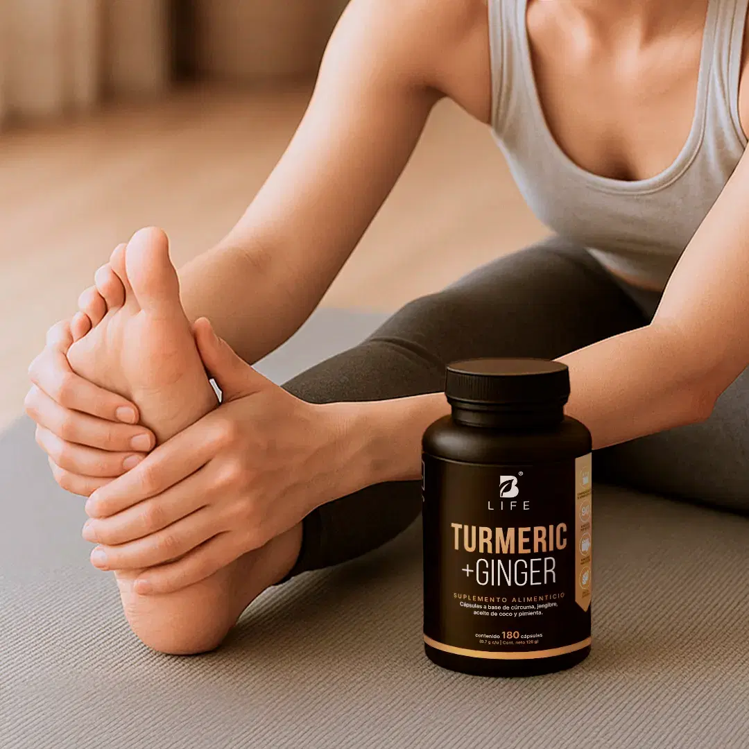 Imagen de Cúrcuma con Jengibre | adicionado con Aceite de Coco y Pimienta Negra | 1400 mg por Porción