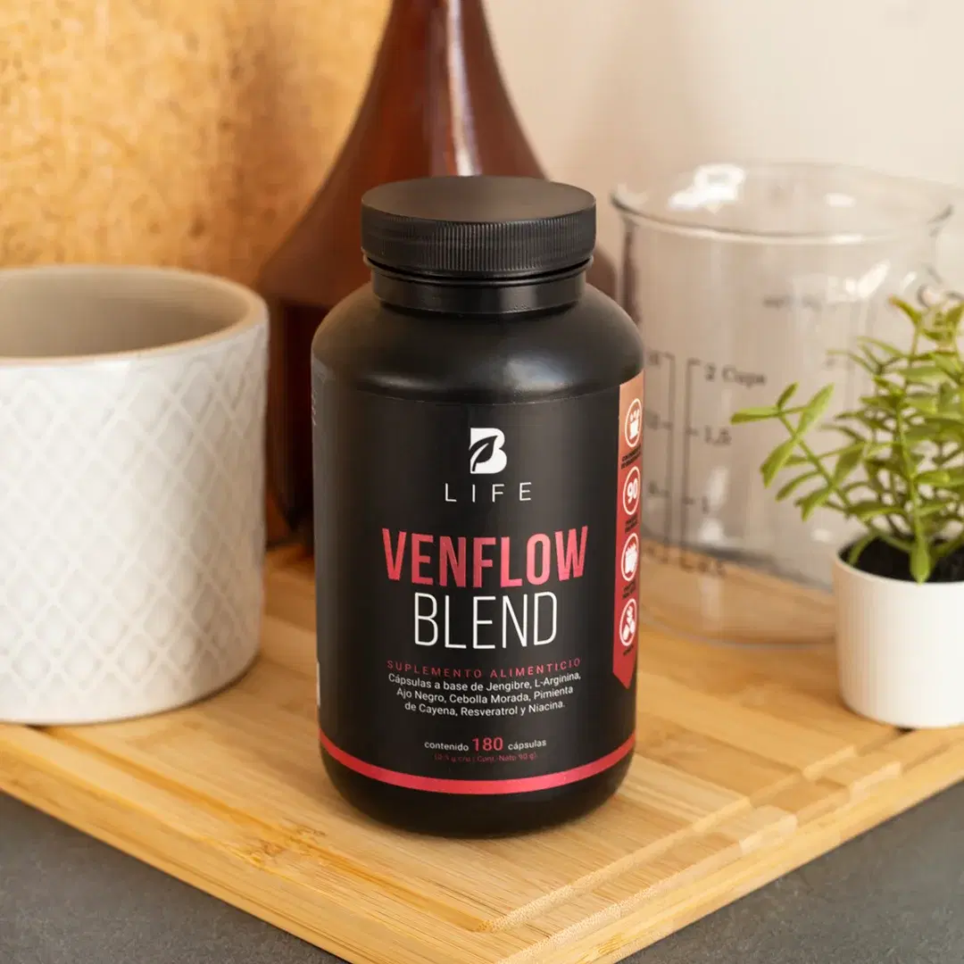 Imagen de Mezcla de Jengibre, Ajo negro, Arginina, Resveratrol, Vitamina B3, Cebolla Morada y Pimienta de Cayena