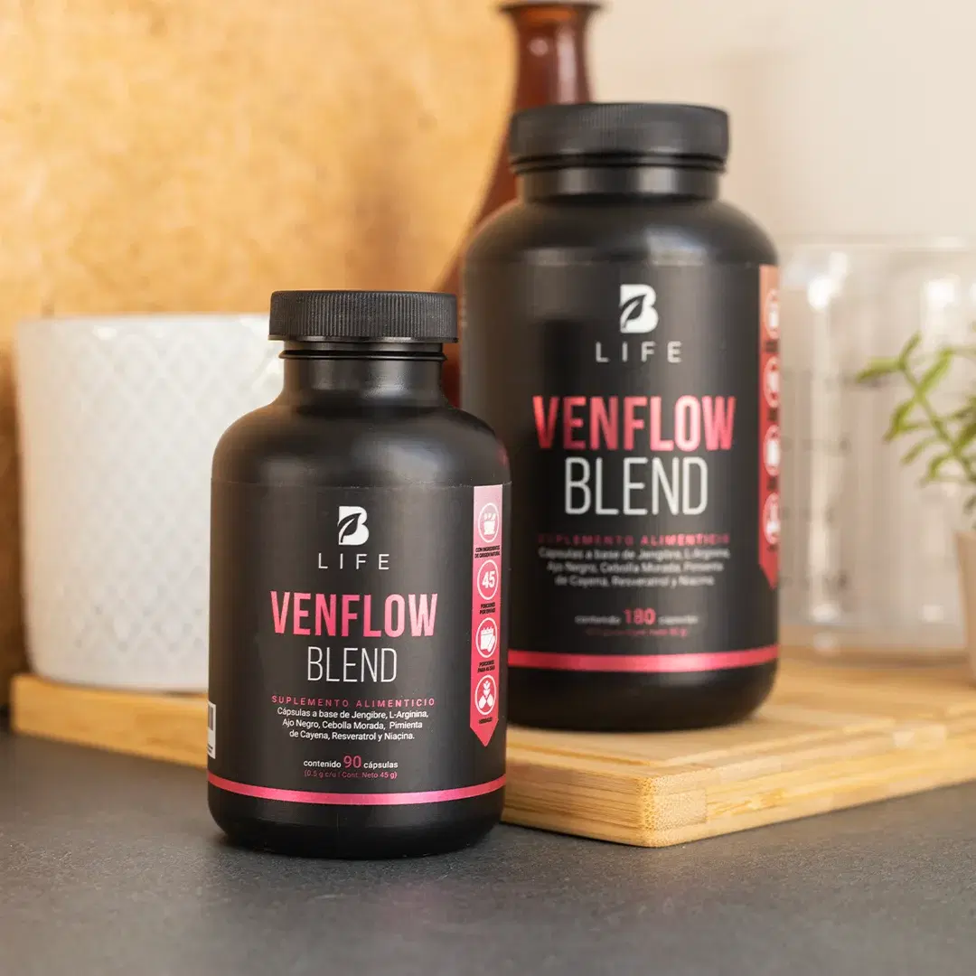 Imagen de Mezcla de Jengibre, Ajo negro, Arginina, Resveratrol, Vitamina B3, Cebolla Morada y Pimienta de Cayena